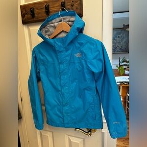 The North Face 10/12 girls windbreaker rain coat jacket